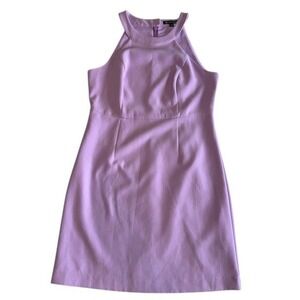 INC Halter Dress Sleeveless‎ Party Cocktail Mini Dress Purple Size M